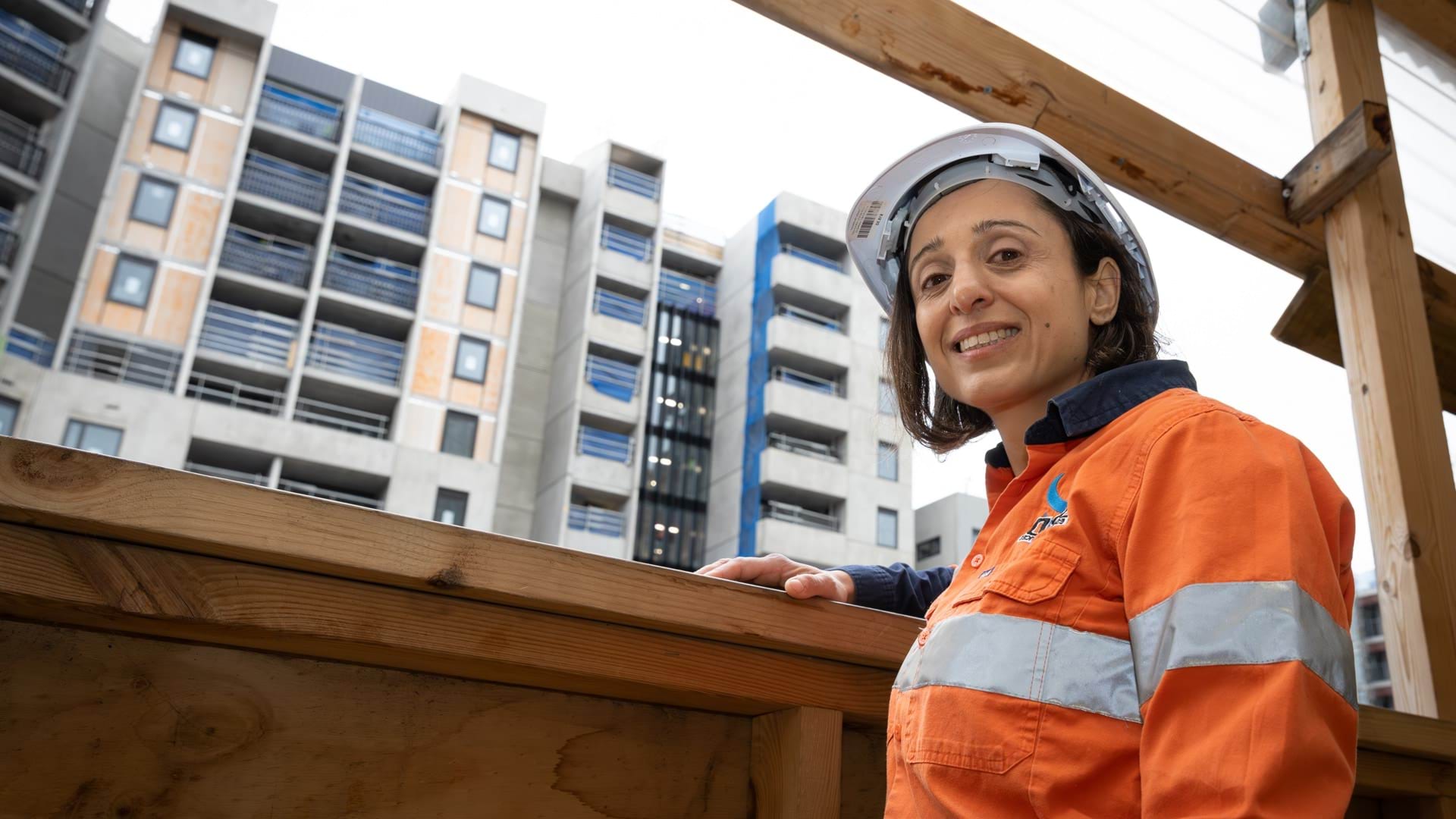 Jenny at the Flemington public housing project